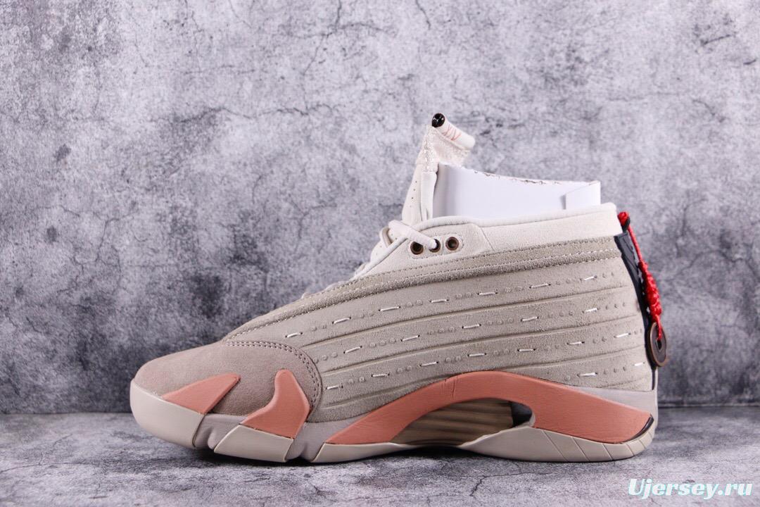 CLOT x Air Jordan 14 Low SP Terracotta