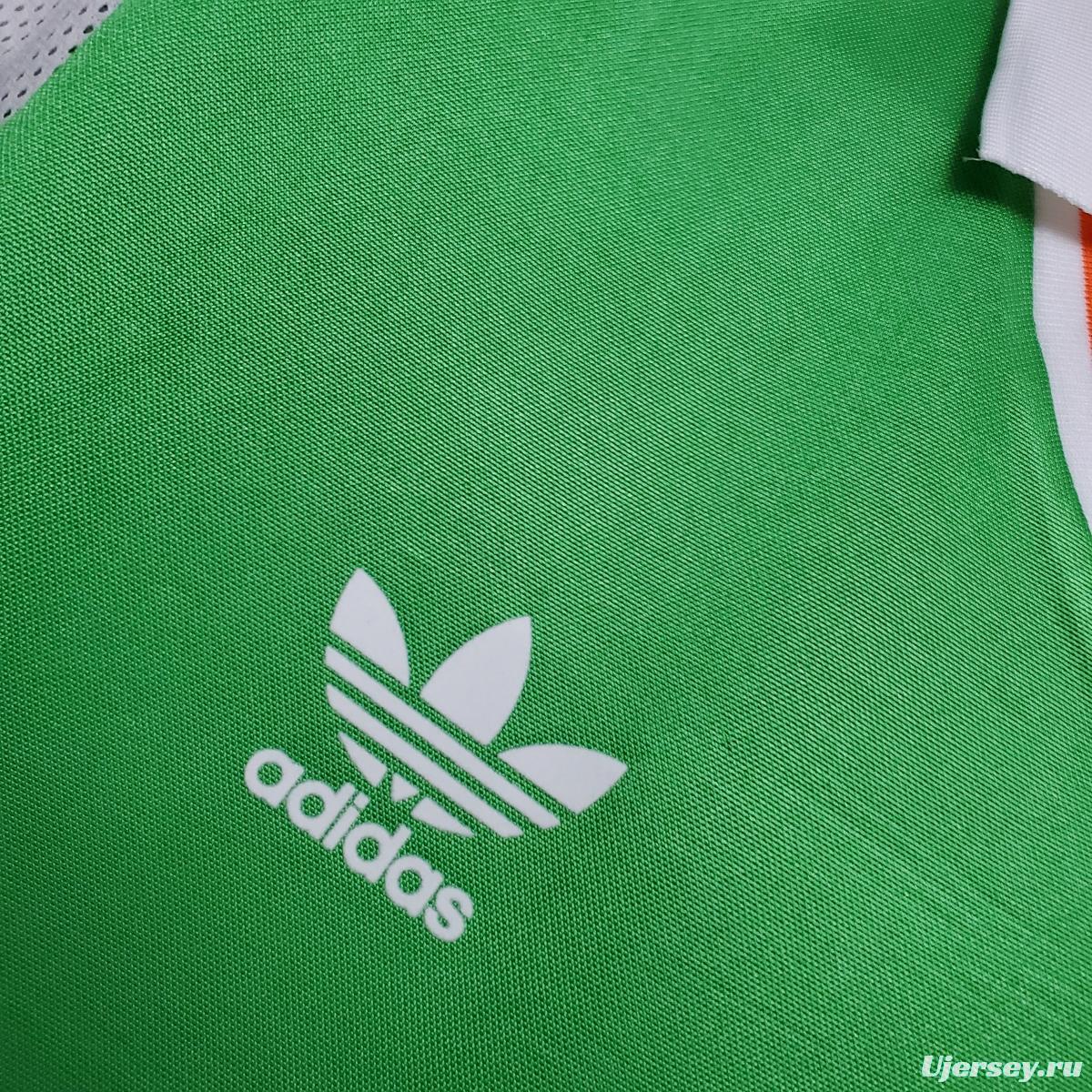 Retro 1988 Ireland home Soccer Jersey