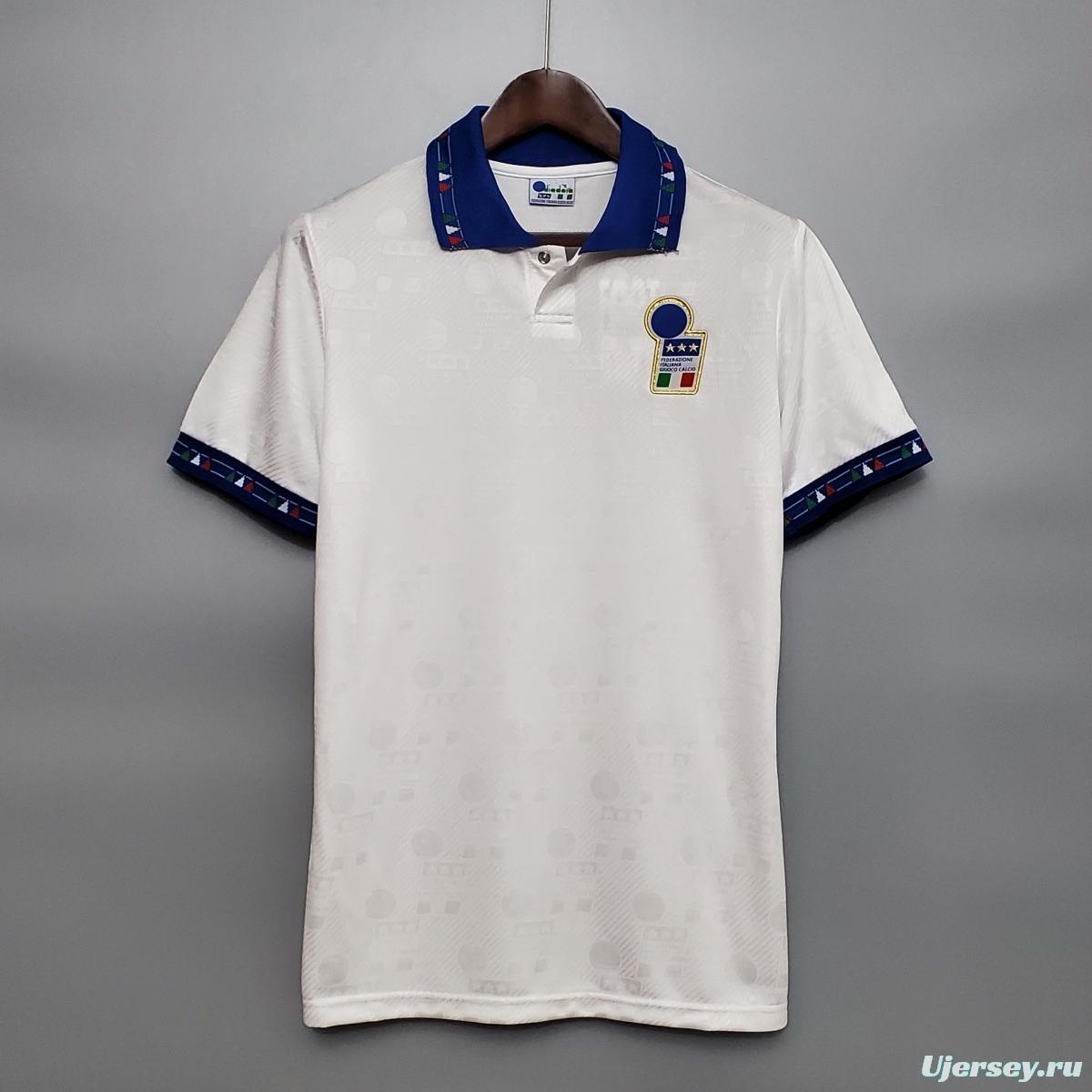 Retro Italy 1994 away Soccer Jersey