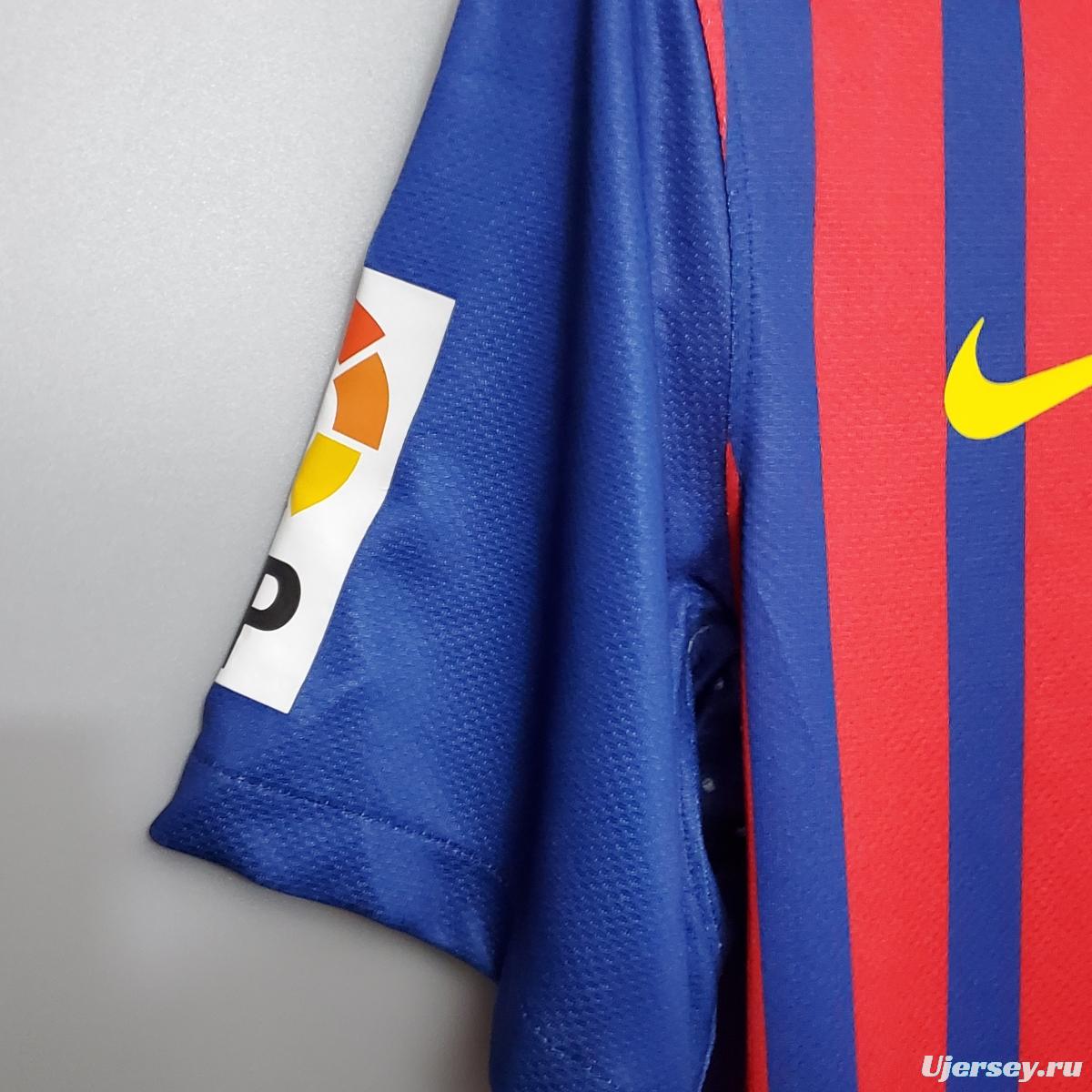 Retro Barcelona 11/12 home Soccer Jersey