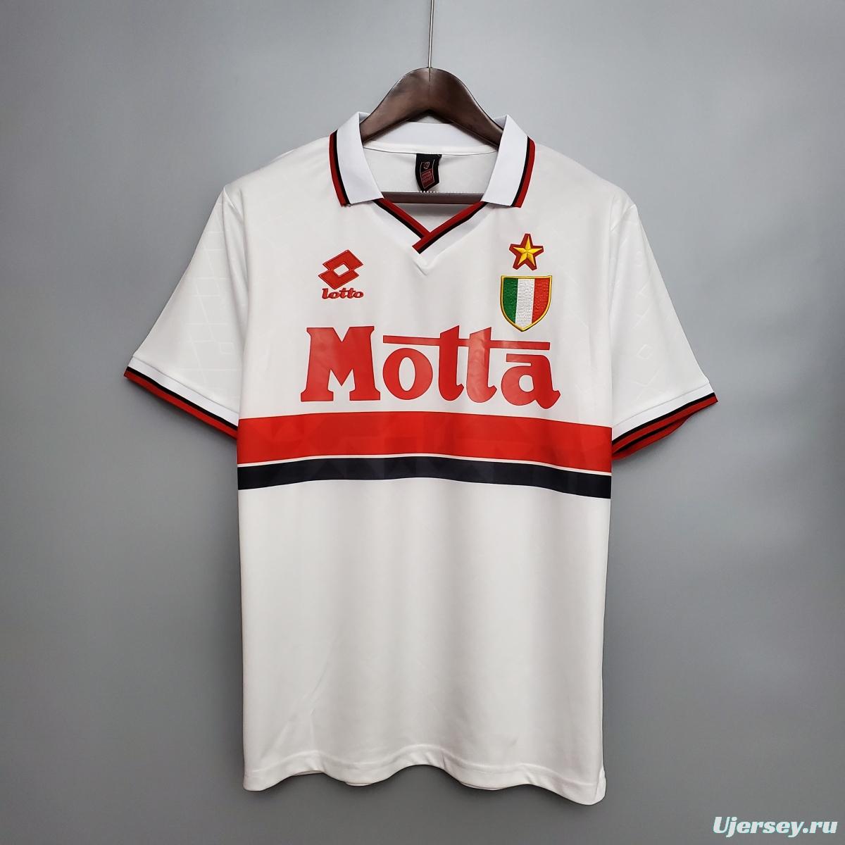 Retro 93/94 AC Milan away Soccer Jersey