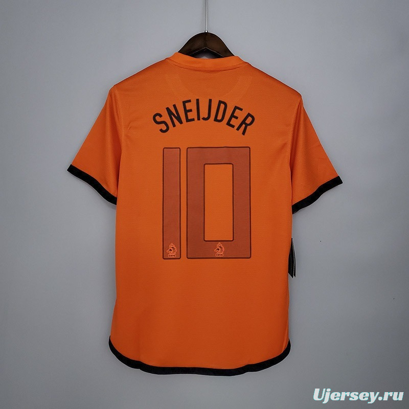 Retro Netherlands 2012 home Soccer Jersey