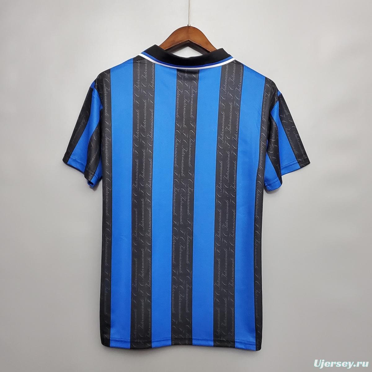 Retro 97/98 Inter Milan home Soccer Jersey