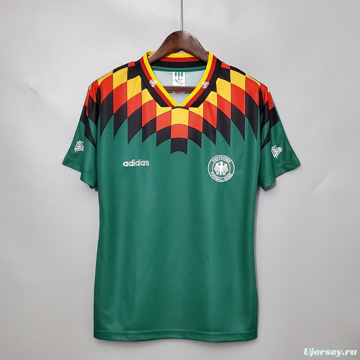 Retro 1994 Germany away Soccer Jersey