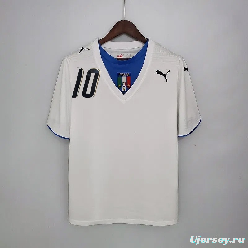 Retro Italy 2006 away Soccer Jersey