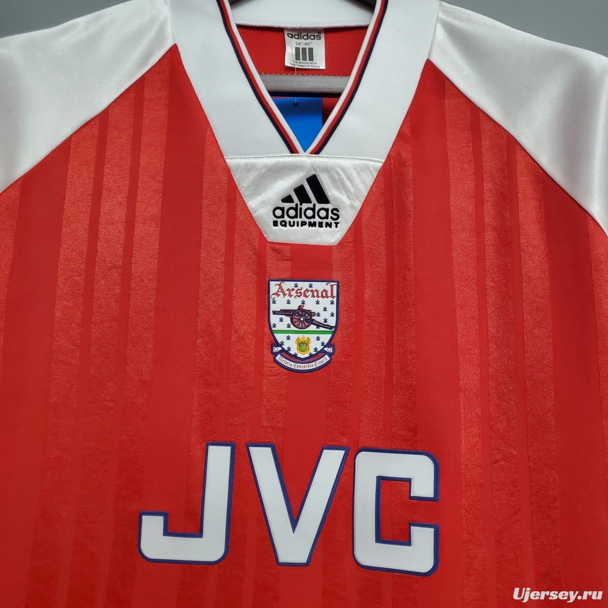 Retro Arsenal 92/93 home Soccer Jersey