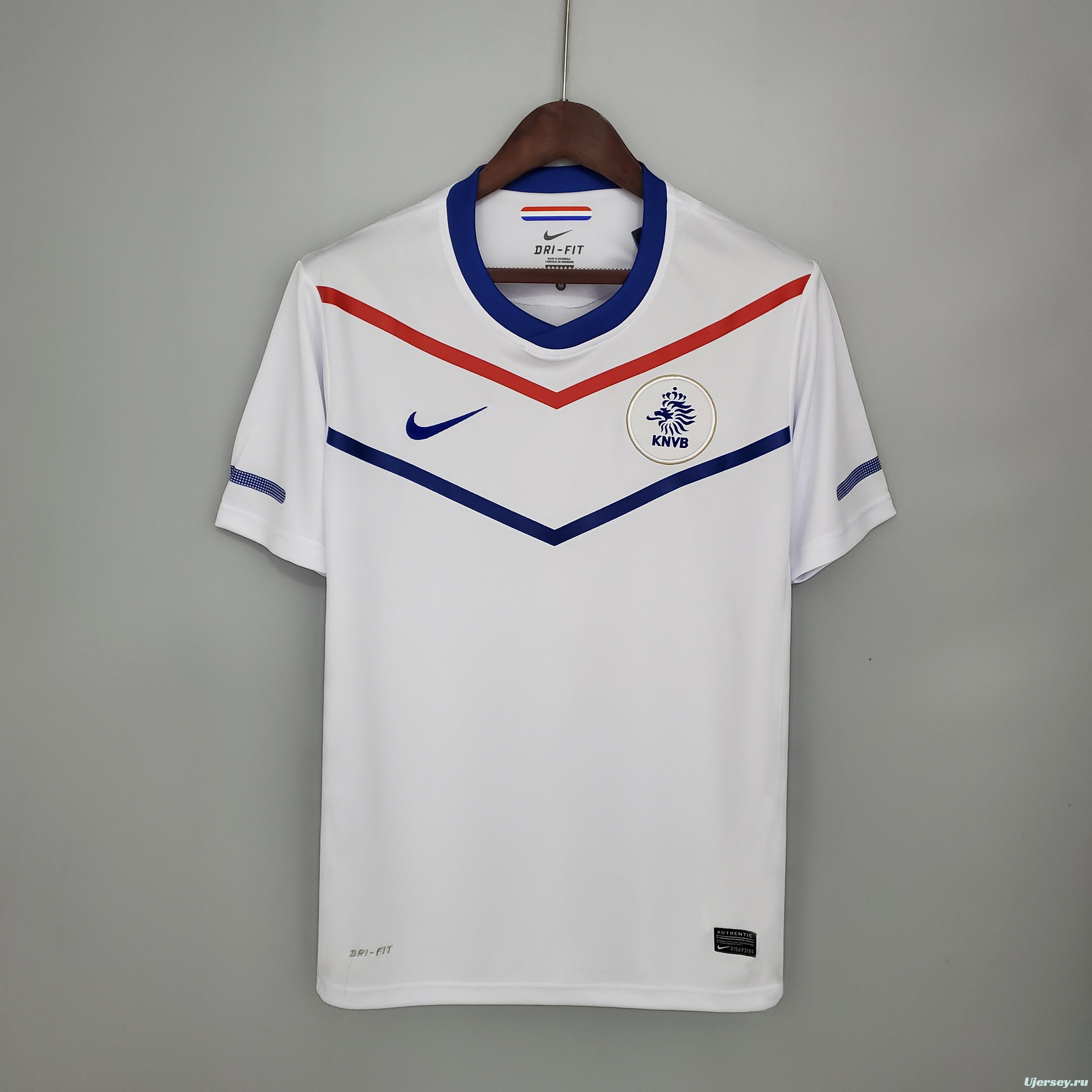 Retro Netherlands 2012 away Soccer Jersey