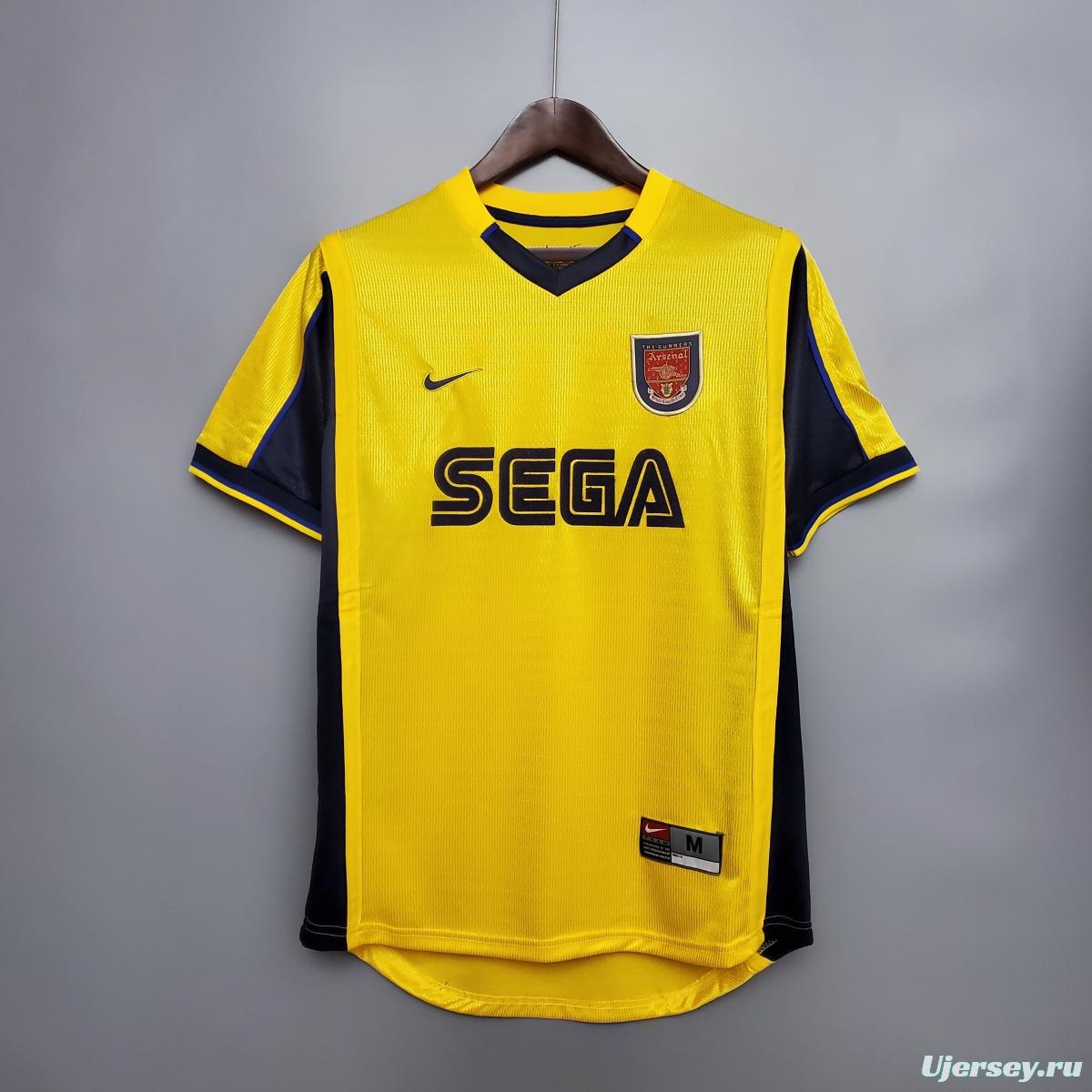 Retro Arsenal 99/00 away Soccer Jersey