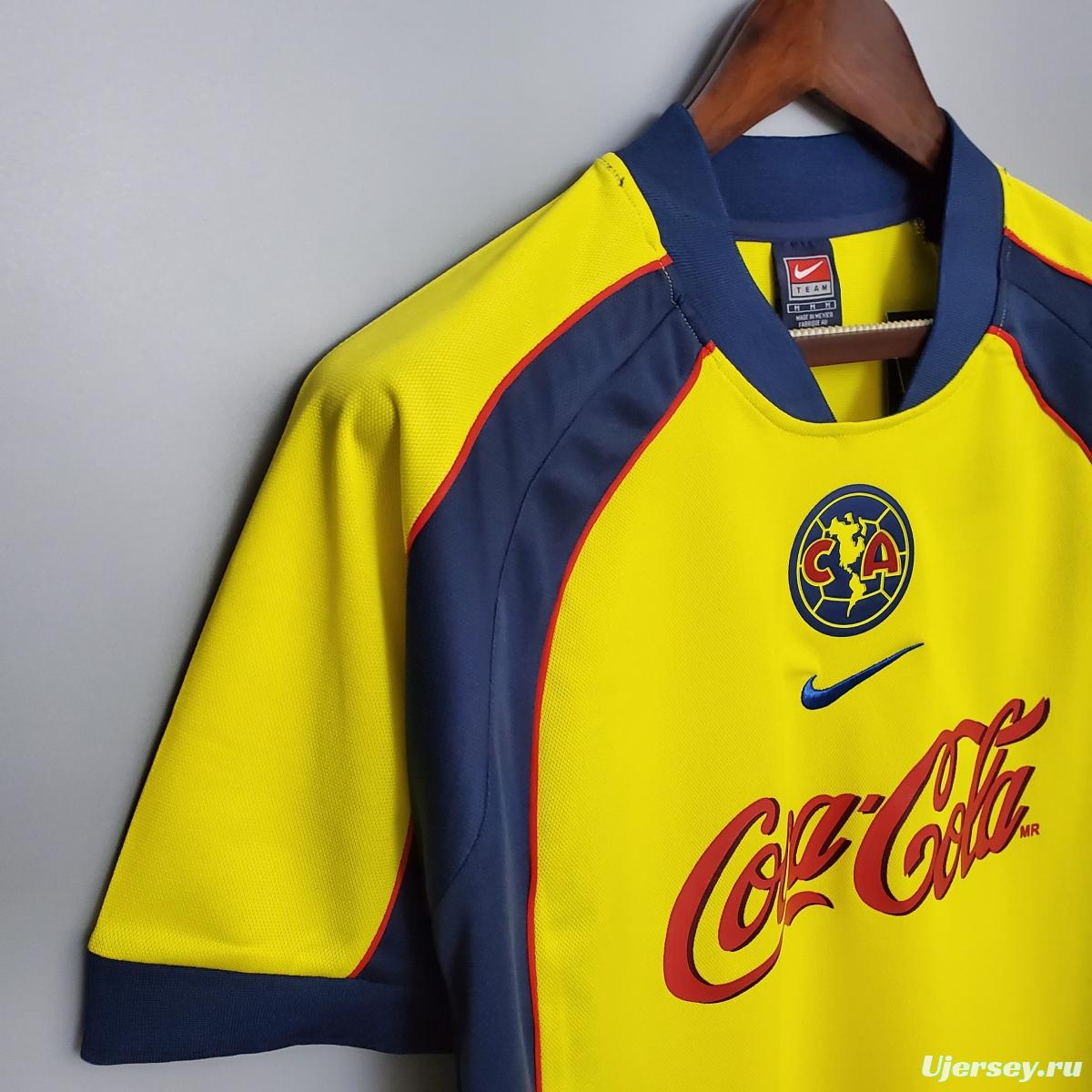 Retro 01/02 Club America home Soccer Jersey