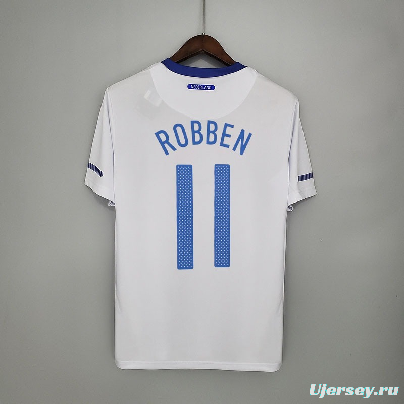 Retro Netherlands 2012 away Soccer Jersey