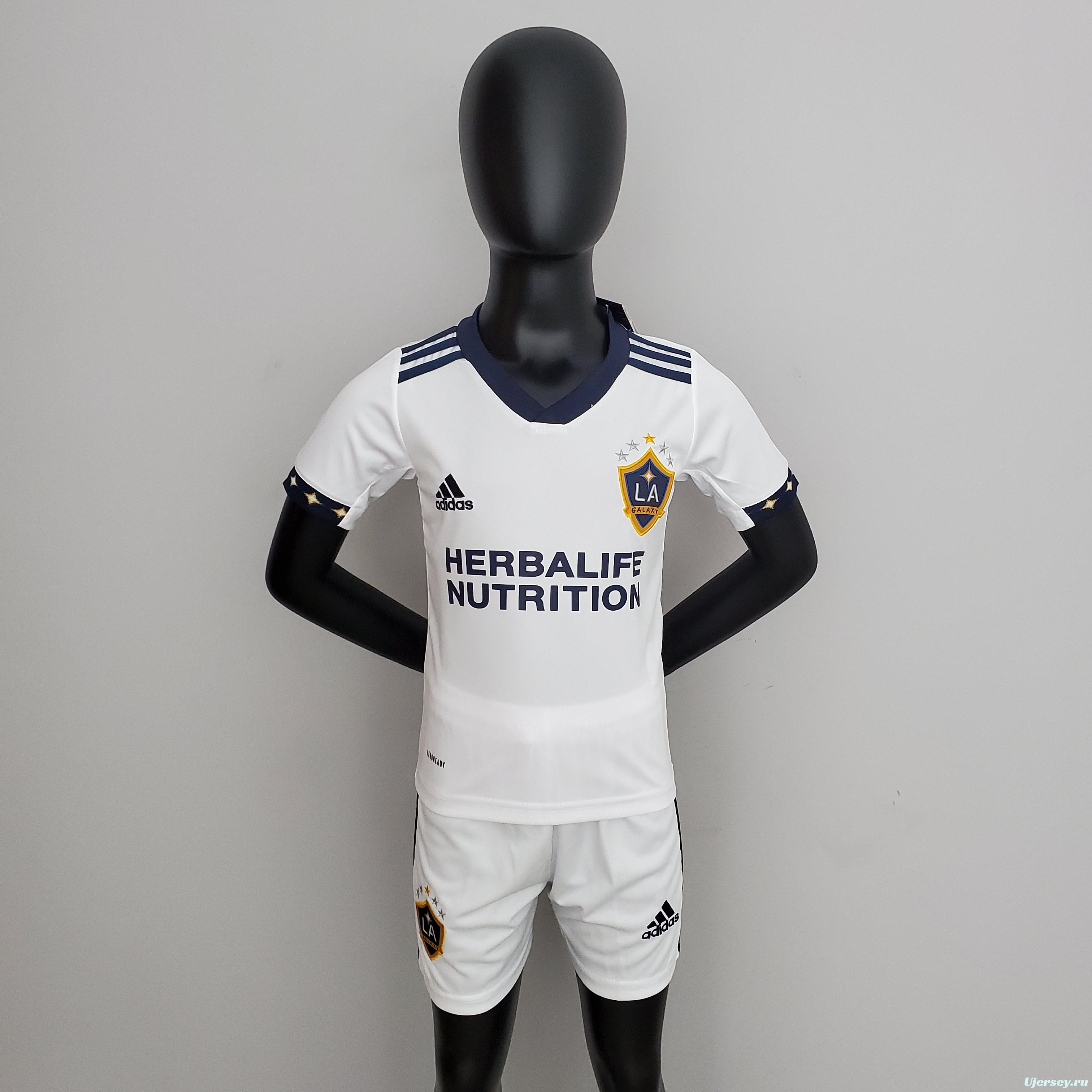 22/23 kids LA Galaxy Home Soccer Jersey