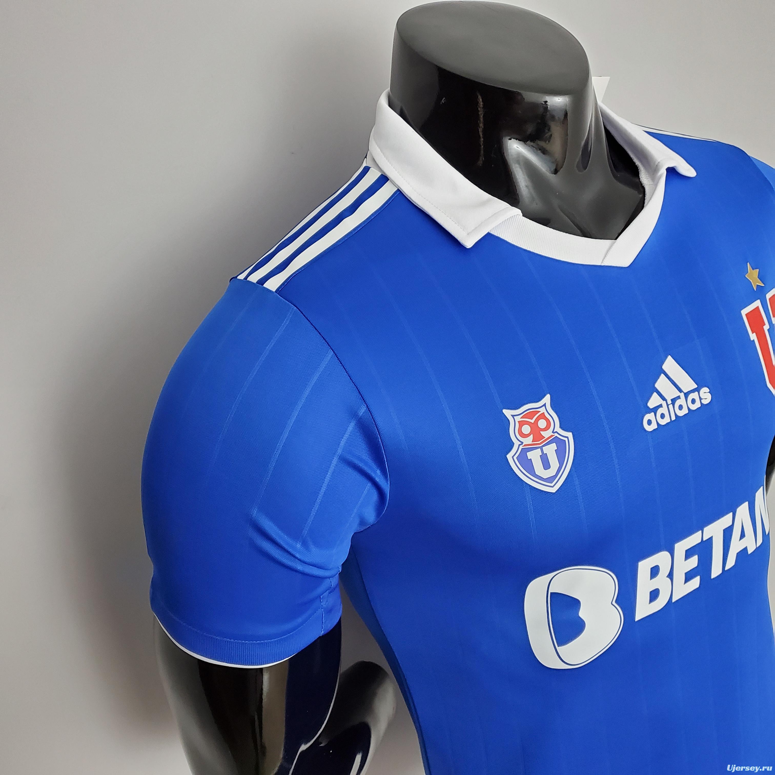 22/23 player version Universidad de Chile home Soccer Jersey