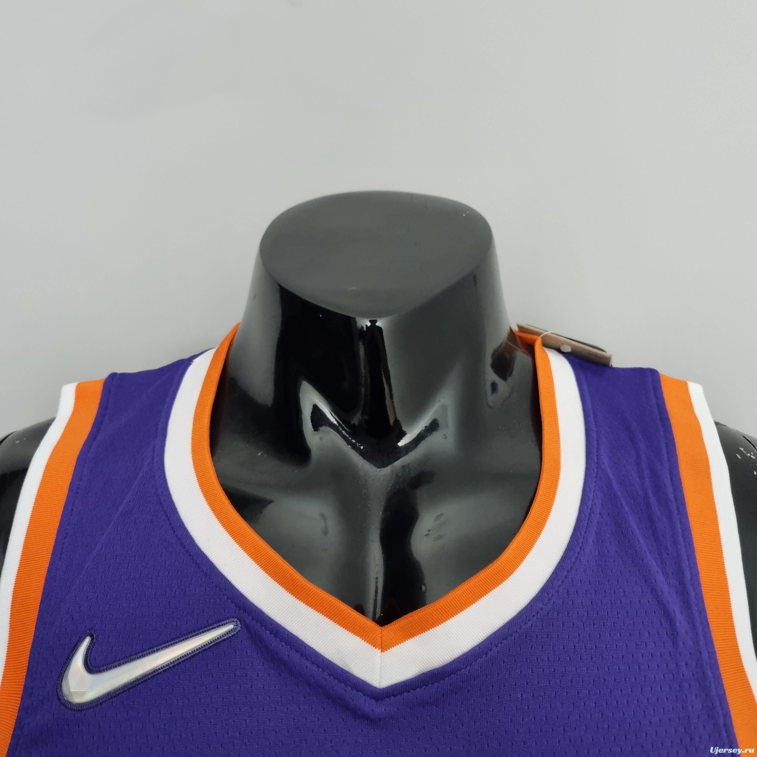 75th Anniversary Ayton #22 Phoenix Suns Purple NBA Jersey
