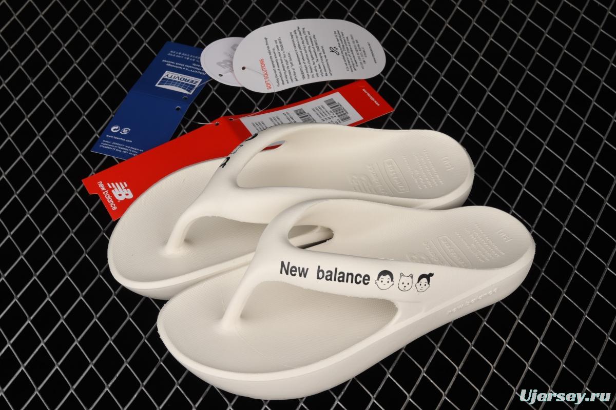 New balance NB x TAW&TOE illustrator co-named beach leisure flip-flop flip-flops SD5601GIV