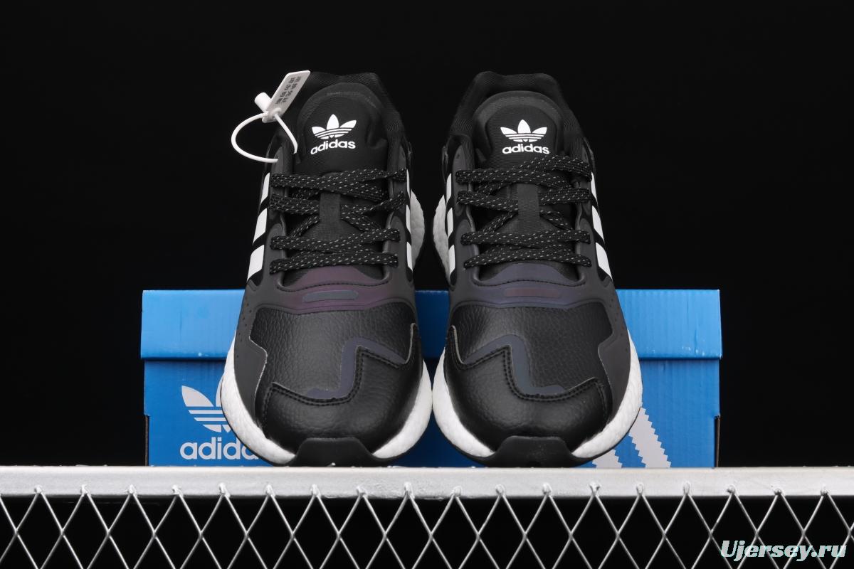 Adidas Day Jogger 2020 Boost FW4052 New Night Walker second Generation Leather 3M reflective Popcorn vintage running shoes