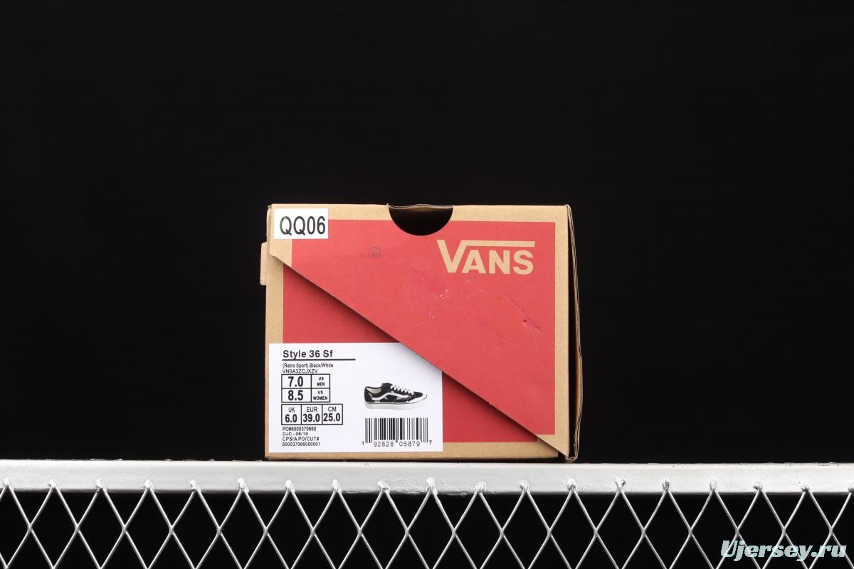 Vans Style 36 Cecon SF half moon Baotou Logo printed PEACEMINUSONE small head killer whale low side vulcanized casual shoes VN0A3ZCJXZV