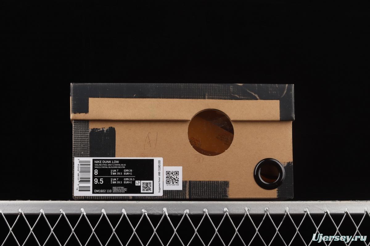OFF-White x NIKE DUNK Low OW grey leisure sports skateboard shoes DM1602-110,