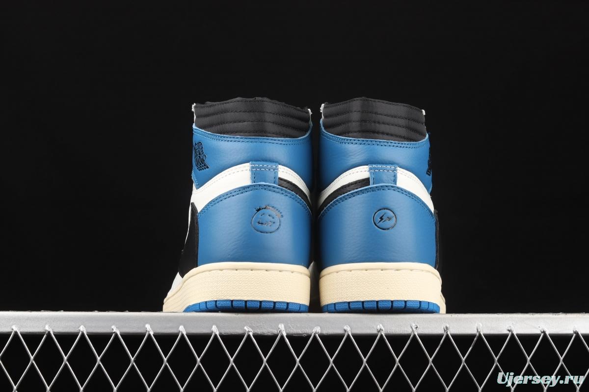 Travis Scott x Air Jordan 1 High OG Lightning inverted head layer original Standard DH3227-105