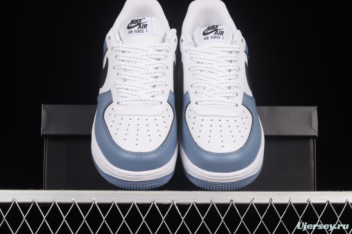 NIKE Air Force 1'07 Low Sky Blue Color Matching Low Top Casual Sneakers CQ5059-109