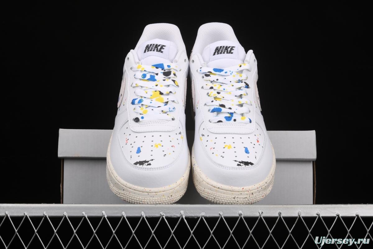 NIKE Air Force 1 low-top sports and leisure board shoes CZ0339-100