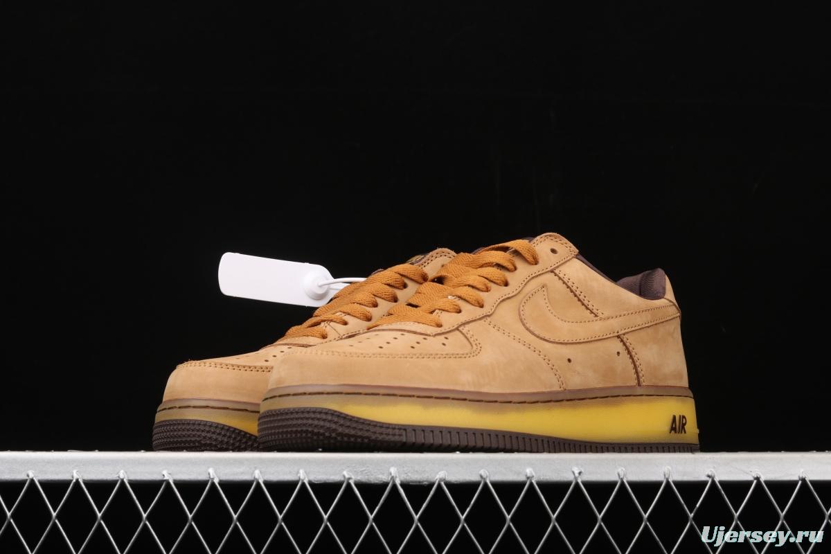 NIKE Air Force 1 Low Retro SP Wheat Mocha Mocha wheat low-top casual board shoes DC7504-700