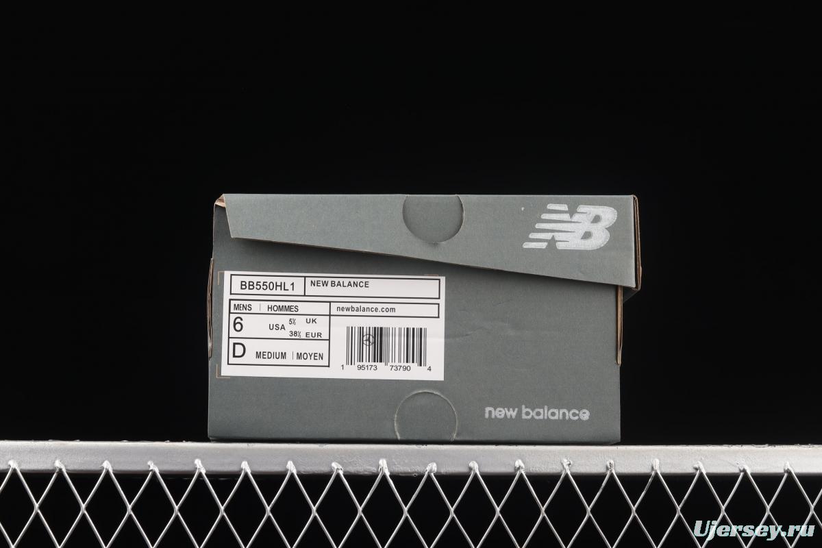 New Balance BB550 series new balanced leather neutral casual running shoes BB550HL1