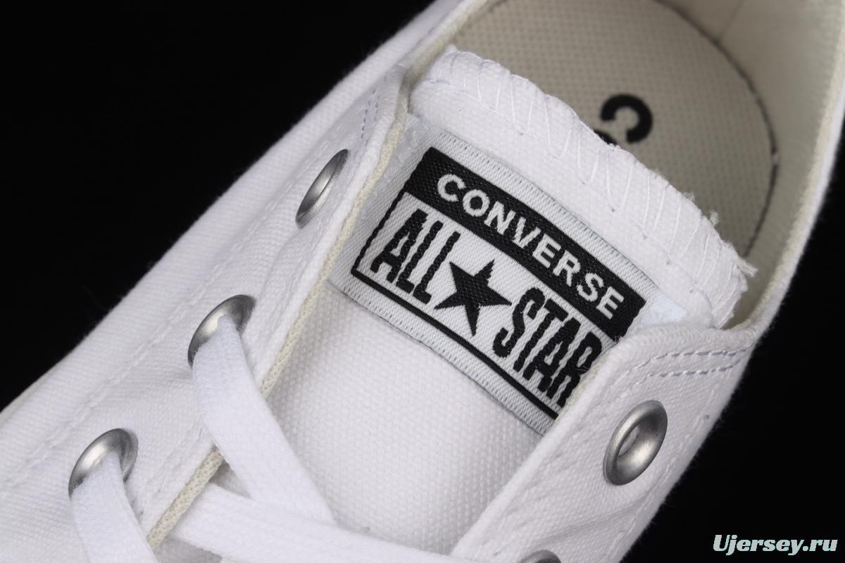 Converse Chuck Taylor All Star Lugged Move OX Converse black and white thick soled heightening shoes 567680C