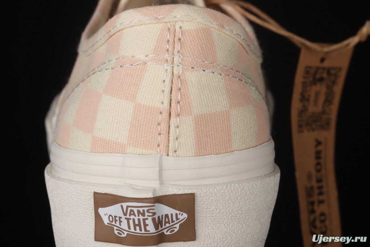 Vans Authentic classic Anna Heim Pearl Chess Chess Lattice low upper board shoes VN0A5HZS9FP