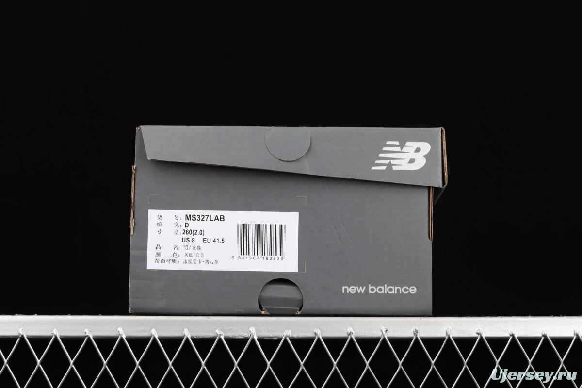 New Balance MS327 series breathable embossed retro leisure sports jogging shoes MS327LAB