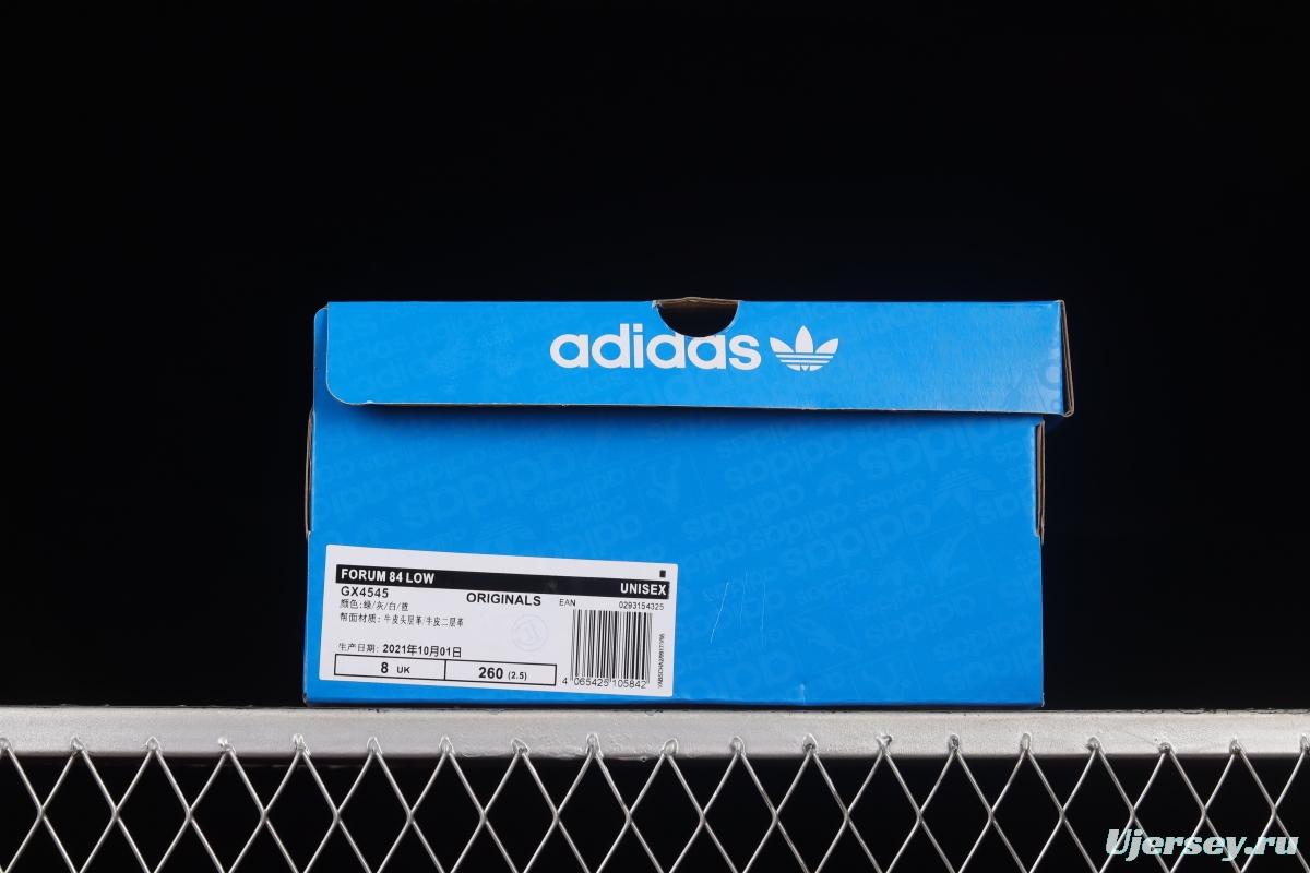 Adidas Forum 84 Low GX4545 popular items classic retro basketball shoes