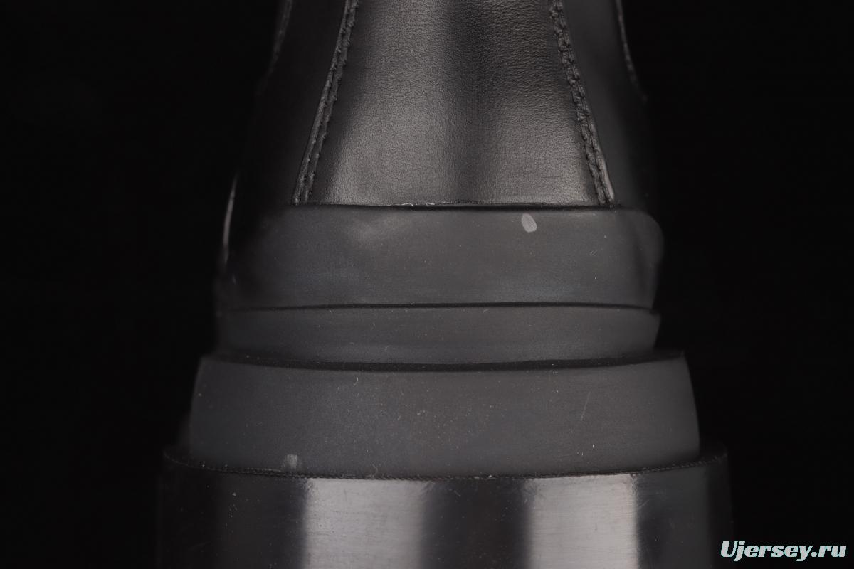 Bottega Veneta high-top casual leather boots