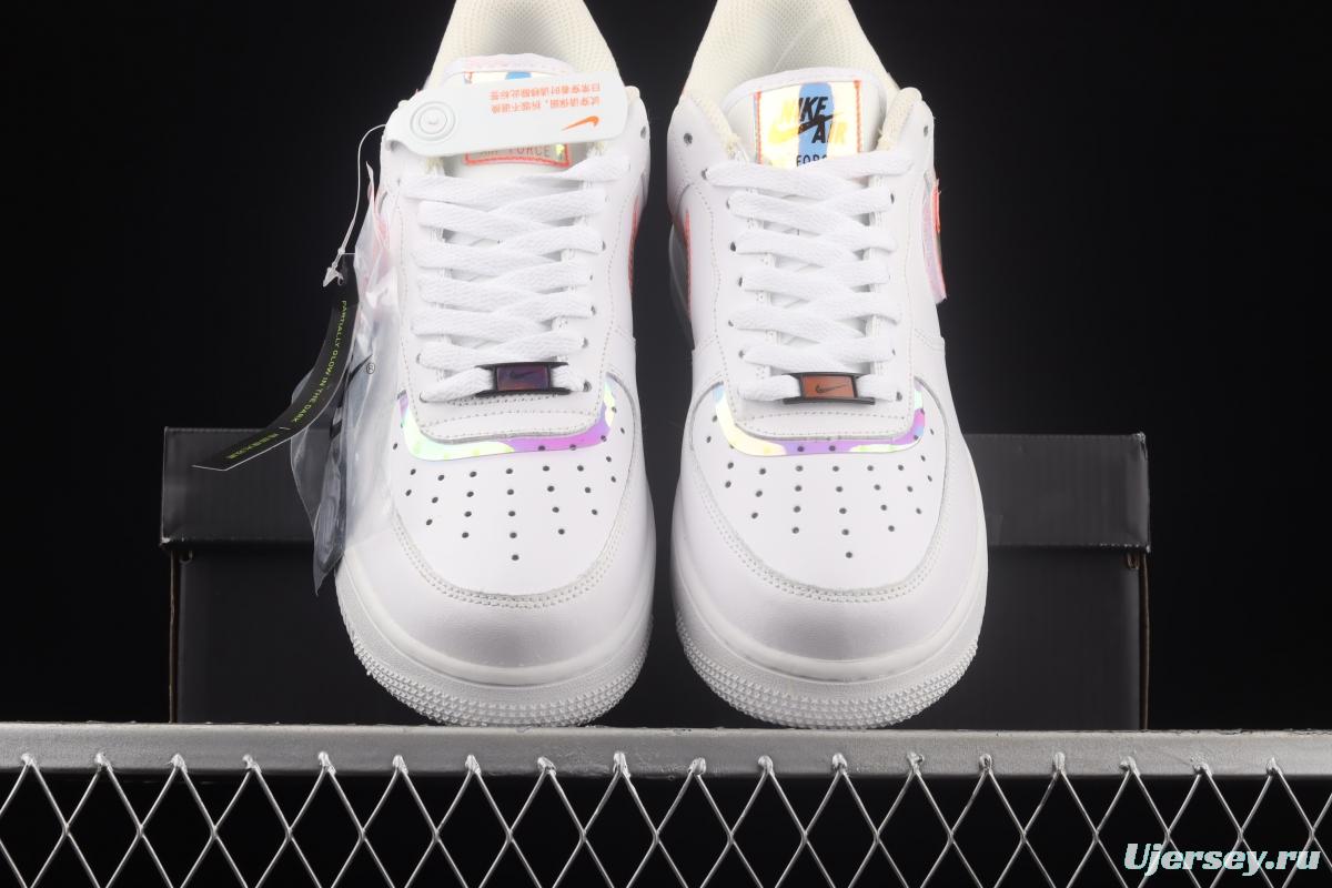 NIKE Air Force 1 Rwact QS Laser Game Pixel Hook change low-end Fashion Leisure Sports shoes DC0710-191