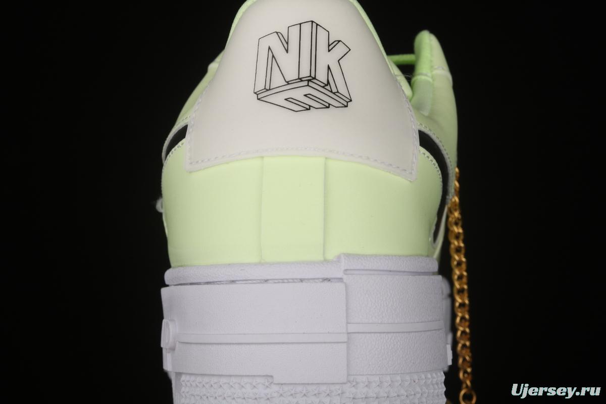 NIKE Air Force 1 Pixel deconstructing wind low top casual board shoes CT3228-701