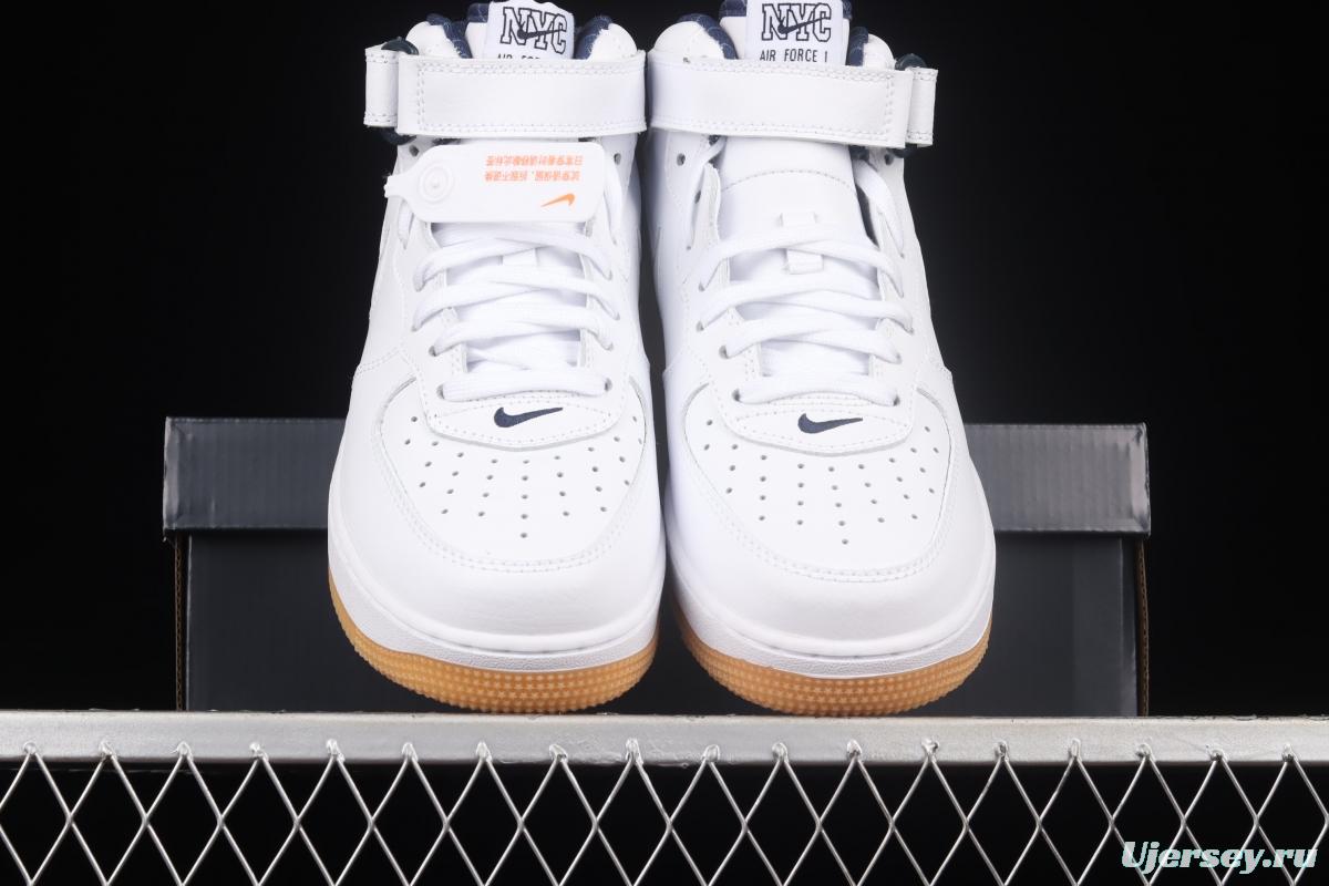 NIKE Air Force 1 Mid Jewel NYC Zhongbang casual board shoes DH5622-100