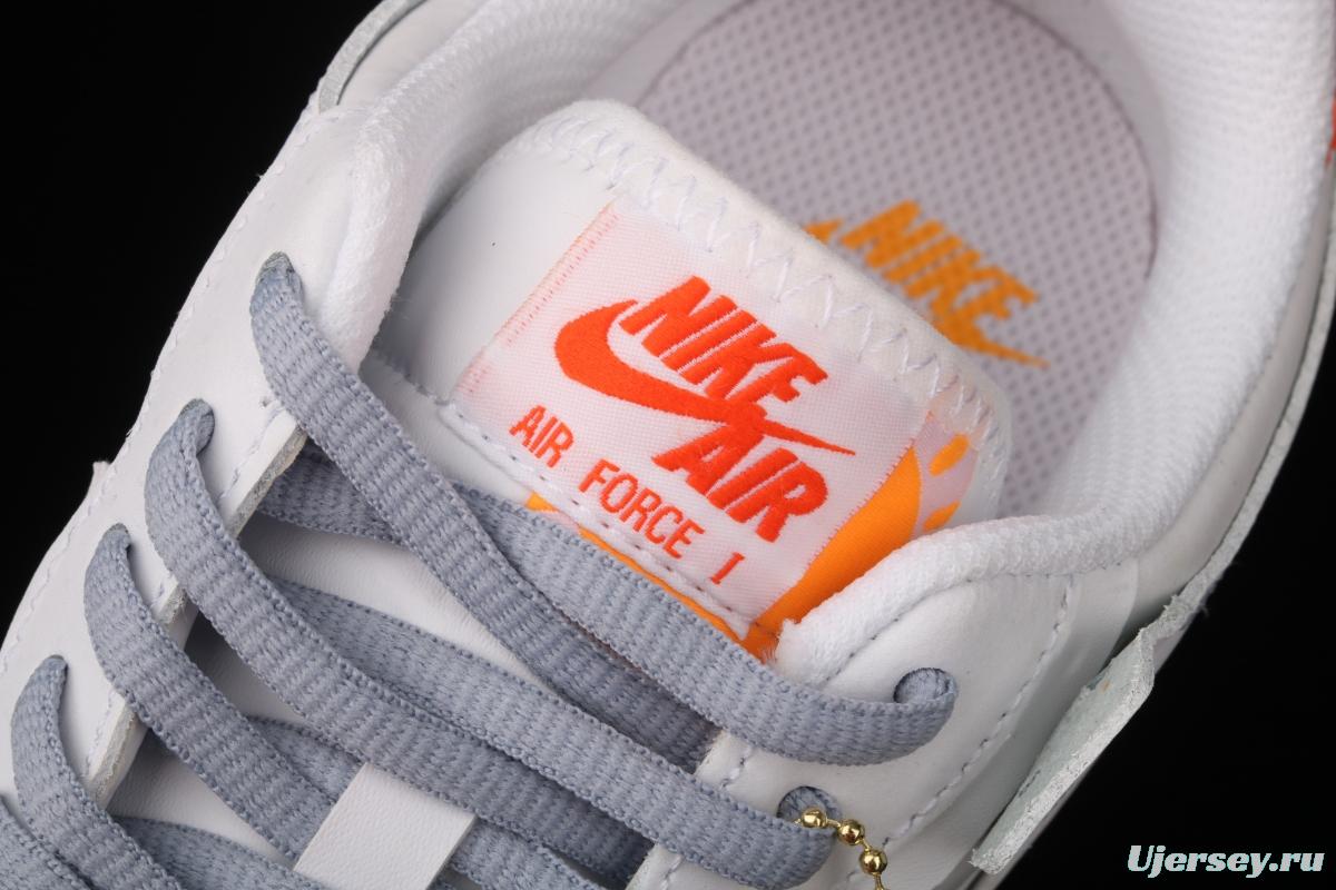 NIKE Air Force 1 ShAdidasow light weight heightened low-top board shoes DC2199-100