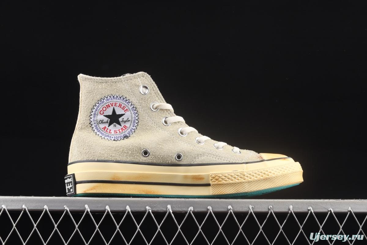 Thisisneverthat x Converse Chuck Taylor All Star 1970's Converse 2022 new suede high upper shoes 172395C