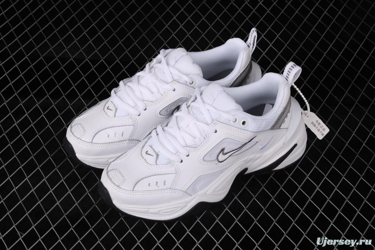 NIKE M2K Tekno white and gray color retro sports daddy shoes BQ3378-100