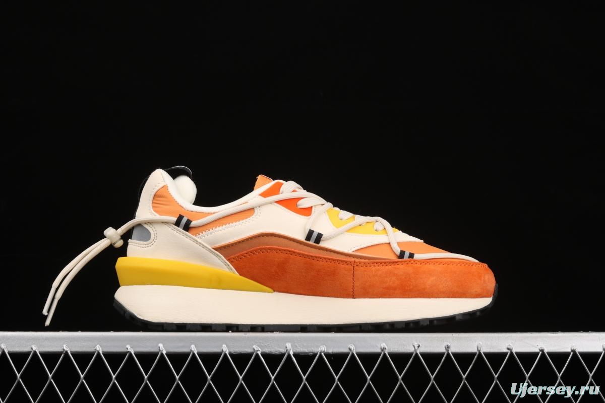 Fila Jogger spring and summer style orange soda hit color couple sports shoes T12W111108FGA