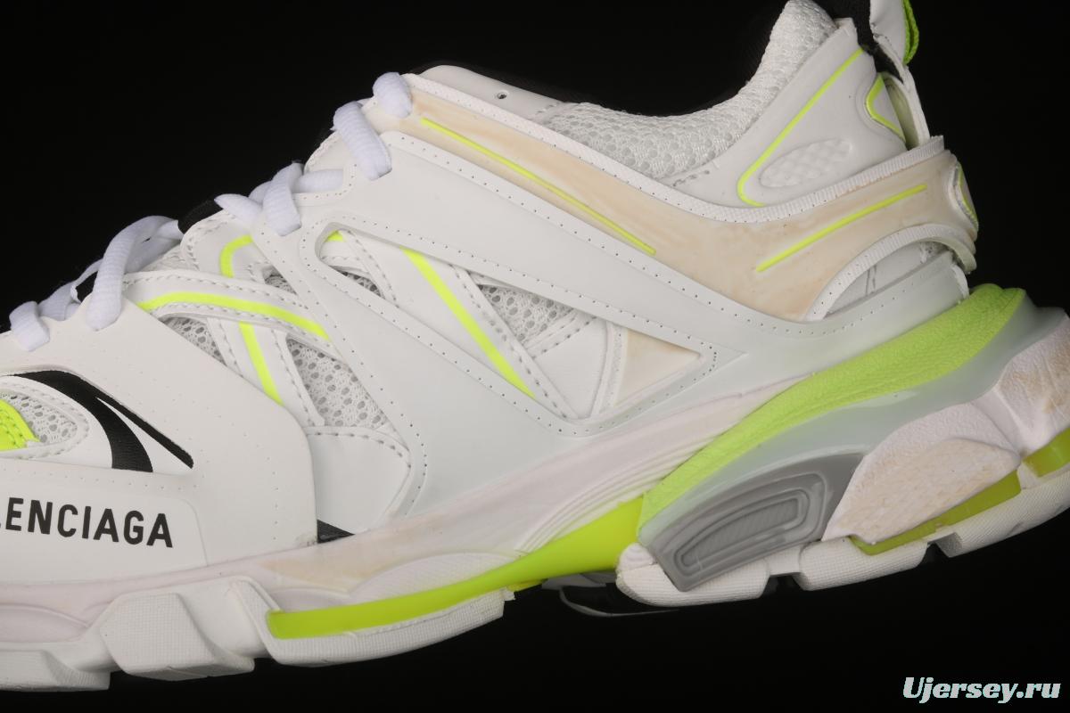 Balenciaga Sneaker Tess s.Gomma Res BI ALV/TIS EFF NUBUK/TIS E 2020 latest color matching trend running shoes W1GC39070
