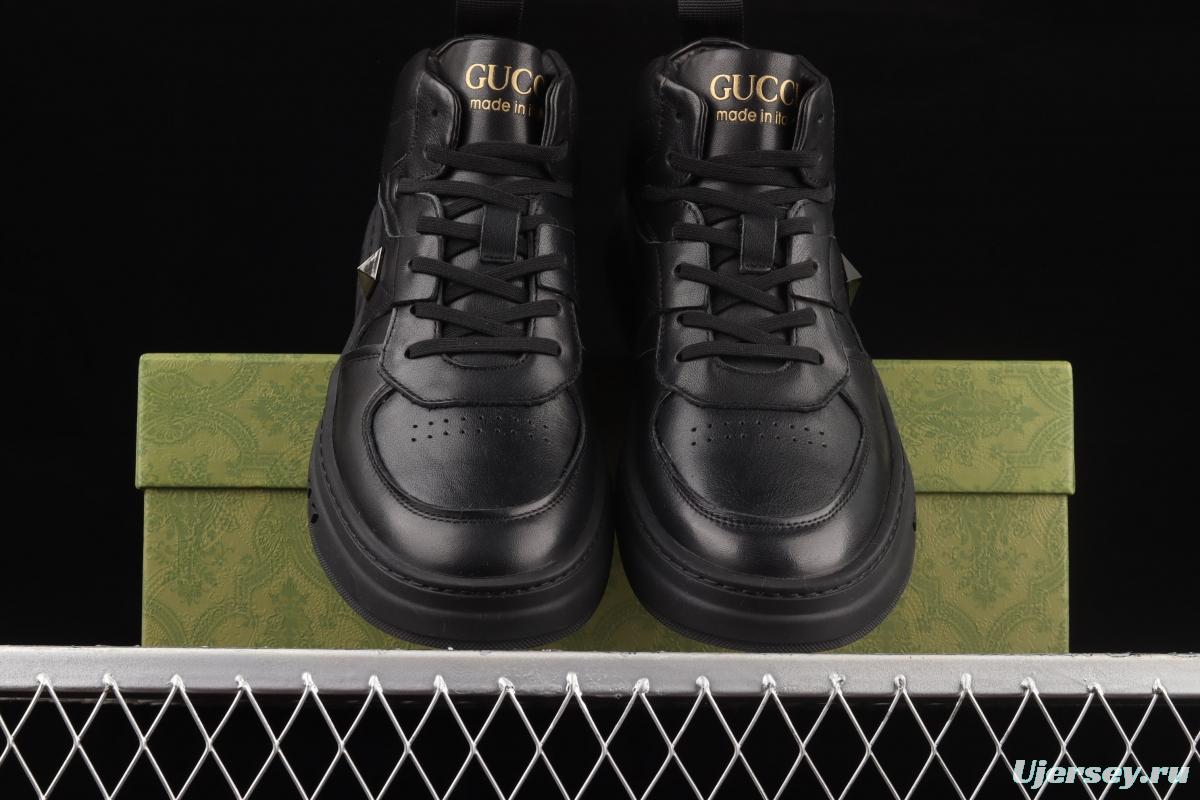 Gucci Screener GG High-Top Sneaker Gucci retro college style leisure Martin boots 02JPO63229