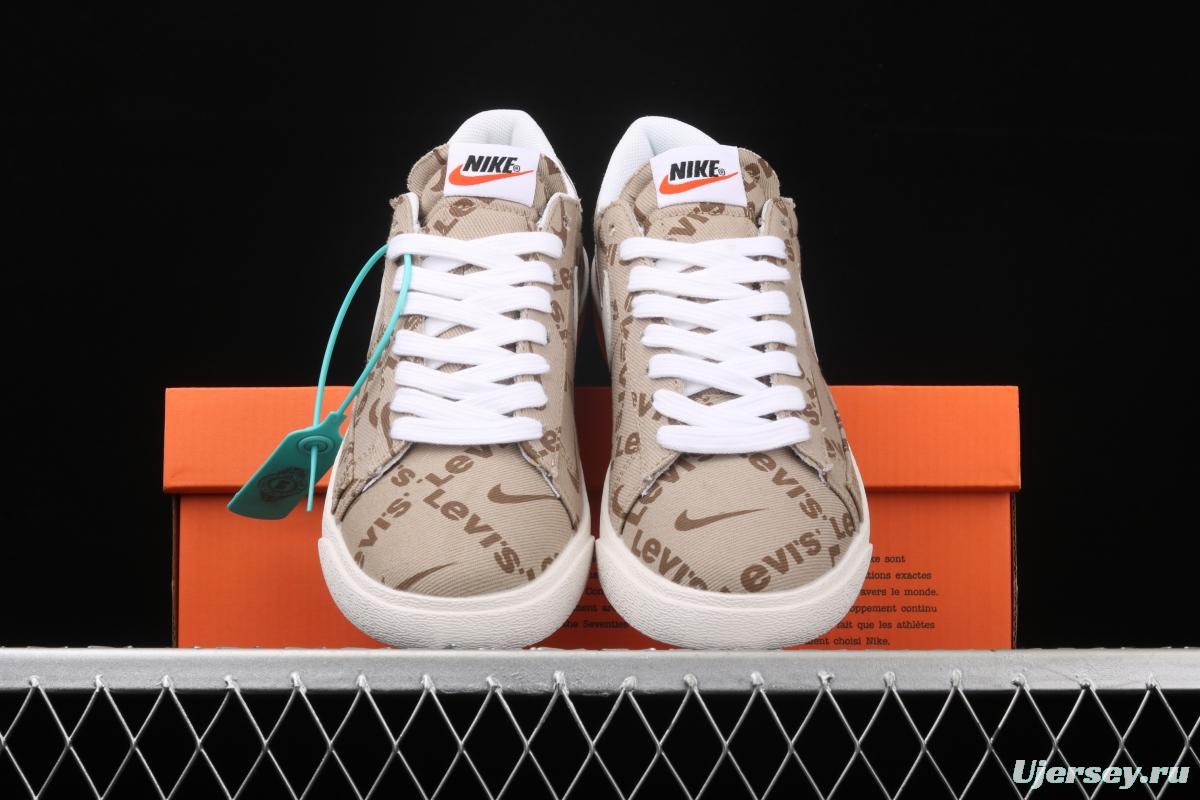 NIKE Blazer Low QS HH Trail Blazers low-top casual board shoes KB6806-003