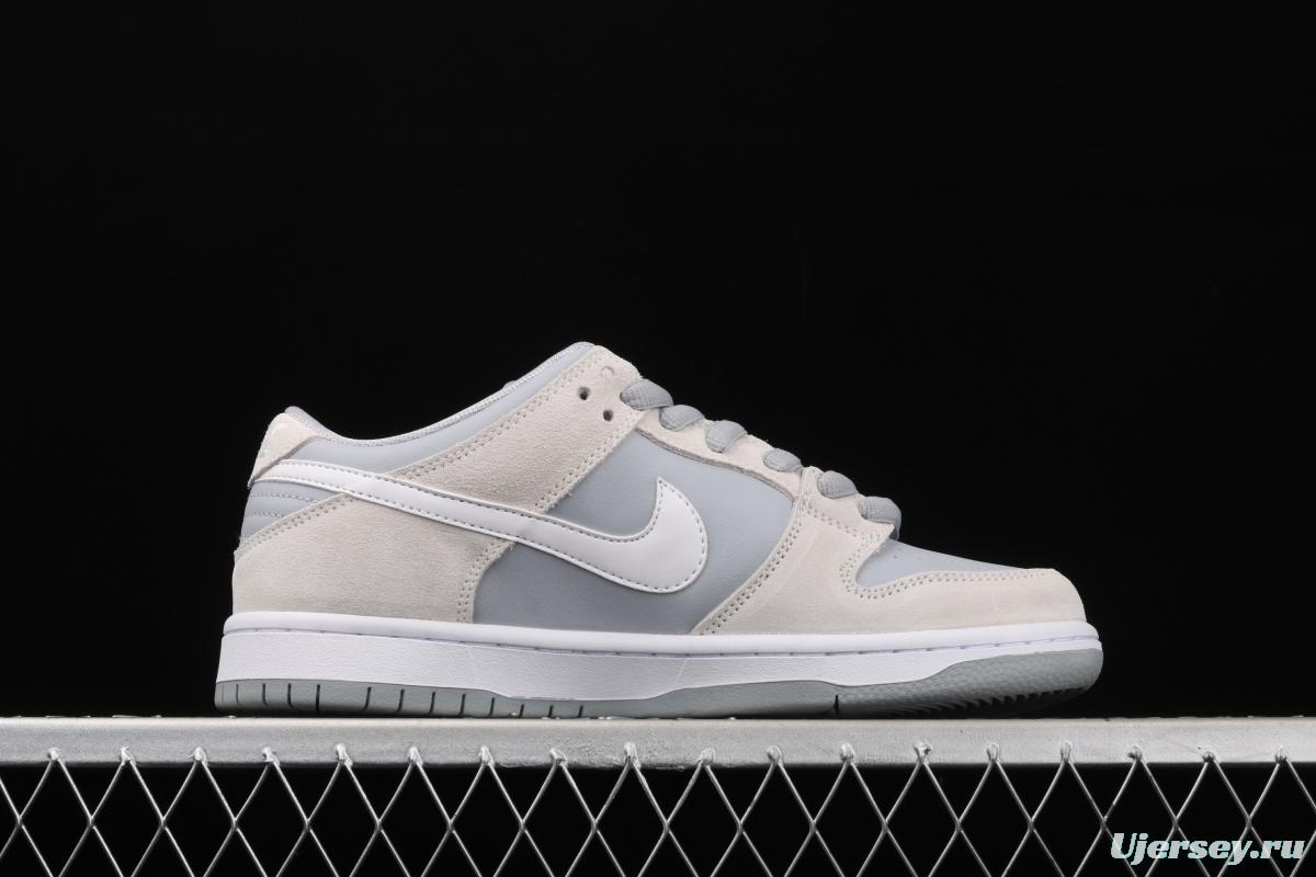 NIKE SB DUNK Low Trd joint style Arctic fox head layer trend leisure skateboard shoes AR0778-110,