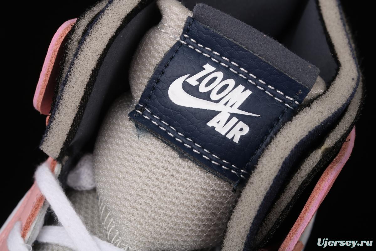 Air Jordan 1 Zoom Air CMFT pink glaze cherry pollen high top basketball shoes CT0979-601