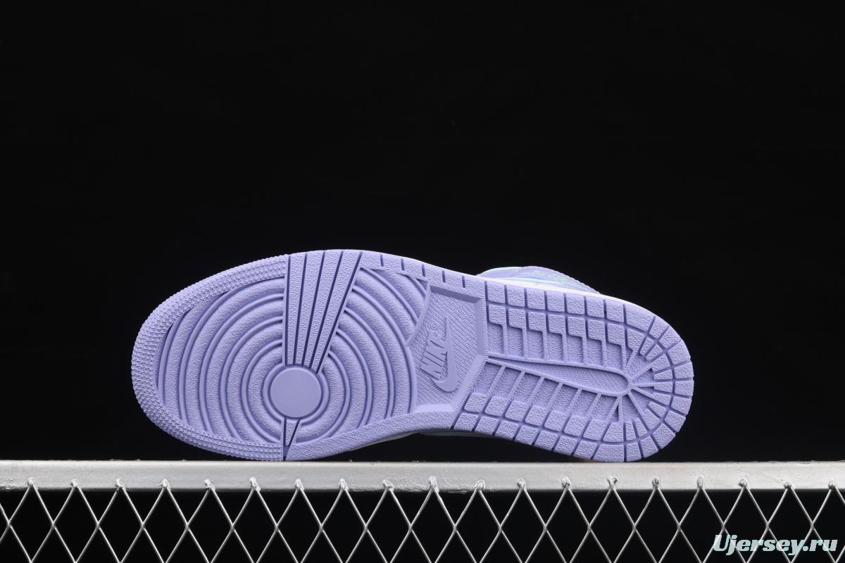 Air Jordan 1 Mid SE Violet 554724-500