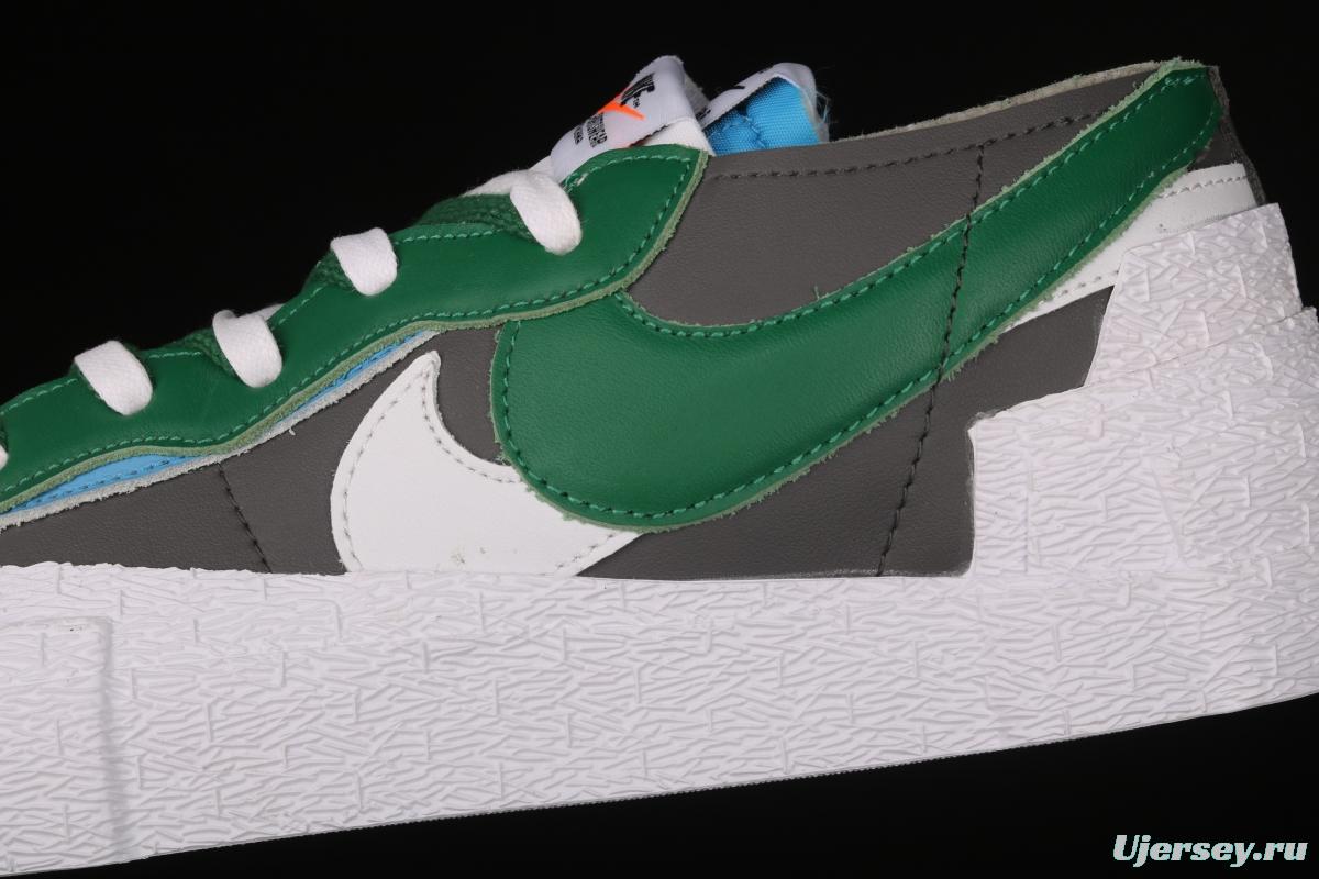 Sacai x NIKE Blazer Low co-signed Trail Blazers low-top casual board shoes DD1877-001