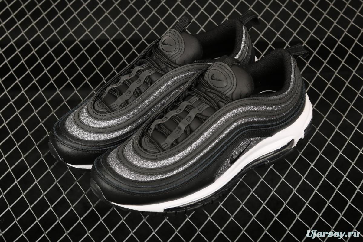 NIKE Air Max 97 Premium Welcomes Silver Mesh Uppers air cushion running shoes AT0071-002