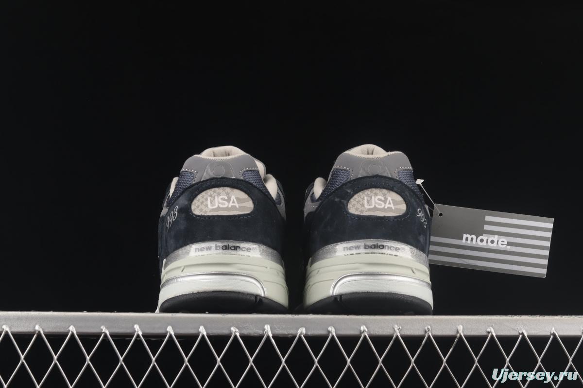 New Balance NB MAdidase In USA M993 series American blood classic retro leisure sports daddy running shoes MR993NV