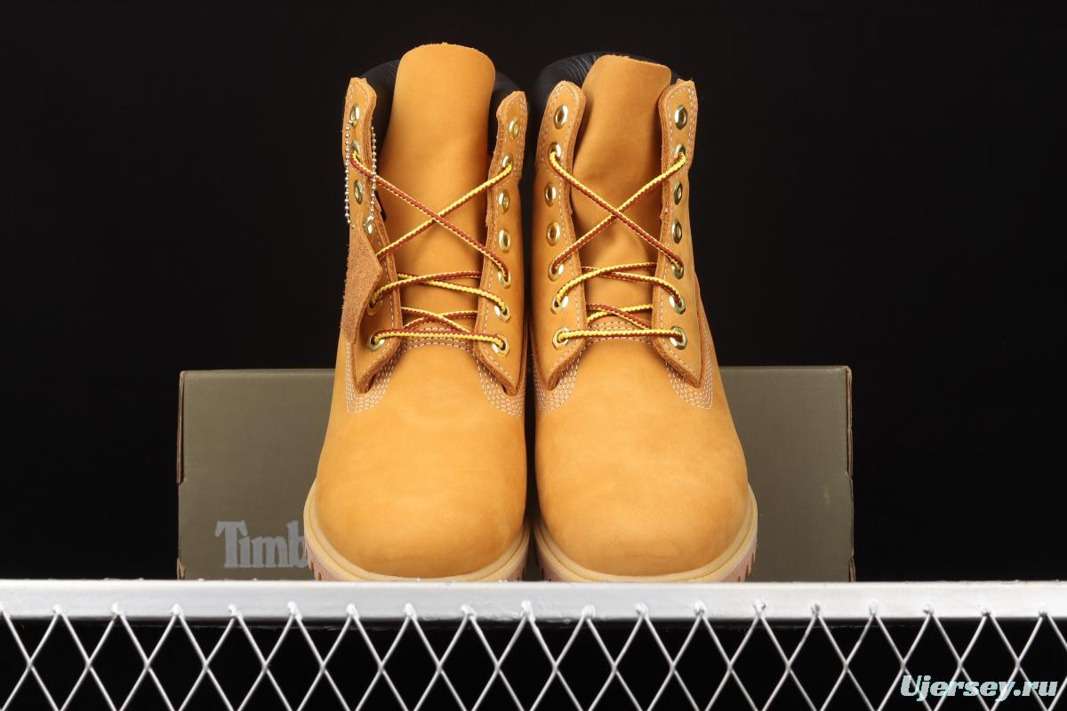 Timberland Yellow High seven-hole male code 10061 six-hole female code 10361 TB010061 713