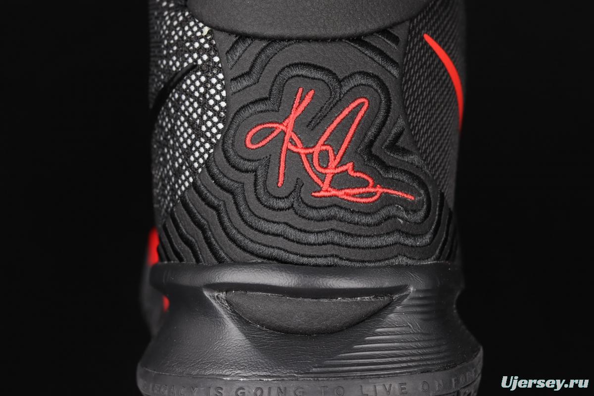 NIKE Kyrie 7 BRED Owen 7th generation black and red CQ9327-001