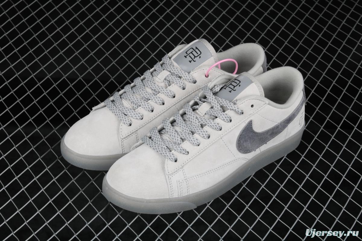 Reigning Champ x NIKE Blazer SB defending champion 3M reflective joint name board shoes 454471-009